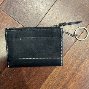 Coach change purse with spot for card